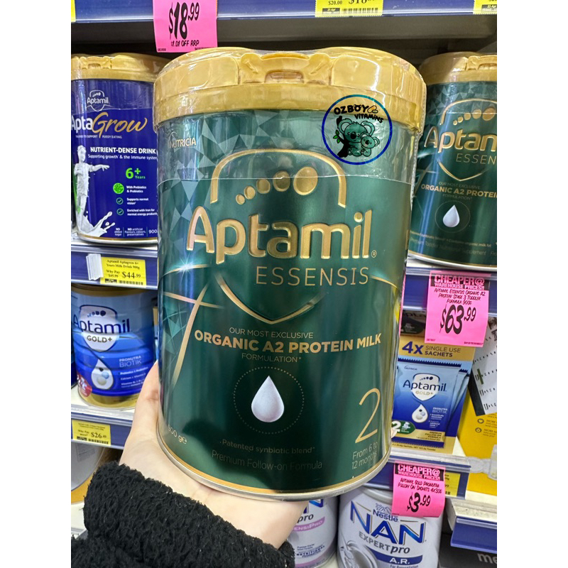Aptamil organic a2 stage 2 (สำหรับเด็ก 6 - 12 เดือน)