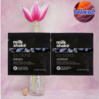 Milk Shake Icy Blond Shampoo/Conditioner สำหรับผมทำสีบลอนด์สว่าง