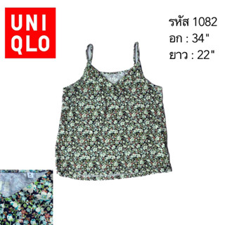 เสื้อสายเดี่ยว Uniqlo M มืสอง