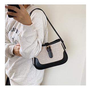 [พร้อมส่ง] Canvas shoulder bag 💼