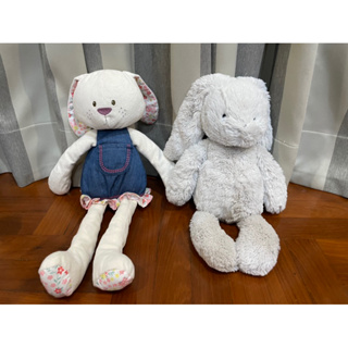 M&amp;S Mark and Spencer Rabbit Plush ตุ๊กตา กระต่าย แต่งตัว ขนนุ่ม งานลิขสิทธิ์ แท้ อเมริกา