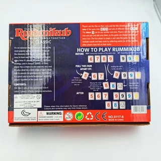 Rummikub board game รัมมี่คิวบ์ family game