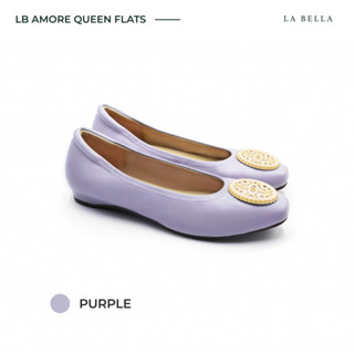 LA BELLA รุ่น LB AMORE QUEEN FLATS - PURPLE