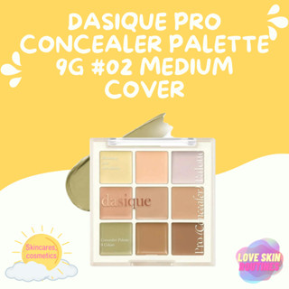 DASIQUE Pro Concealer Palette 9g #02 Medium Cover