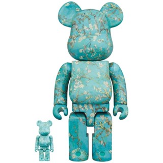 🌼 พรีออเดอร์ 🌼 Bearbrick Van gogh museum : almond blossom 400% + 100%