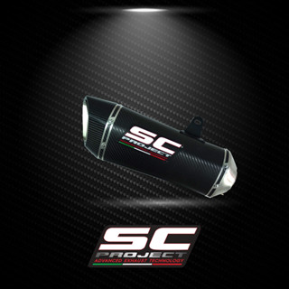 SC-Project ท่อไอเสียสำหรับ  HONDA X-ADV 750 (2017 - 2020) | SC1-R Muffler, Carbon