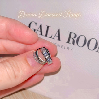 Galaroom Jewelry ต่างหูเพชรสวิสcz รุ่น Donna