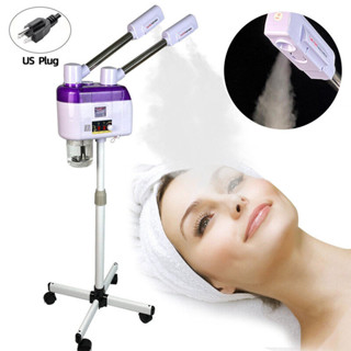 เครื่องพ่นโอโซนหน้า 2 ระบบ  ร้อน-เย็น  สำหรับร้านสปาหน้า  คล…