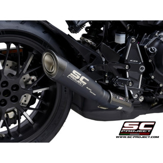 SC-Project ท่อไอเสียสำหรับ HONDA CB1000R (2021 - 2022) | S1 Muffler, Titanium, matt black painted