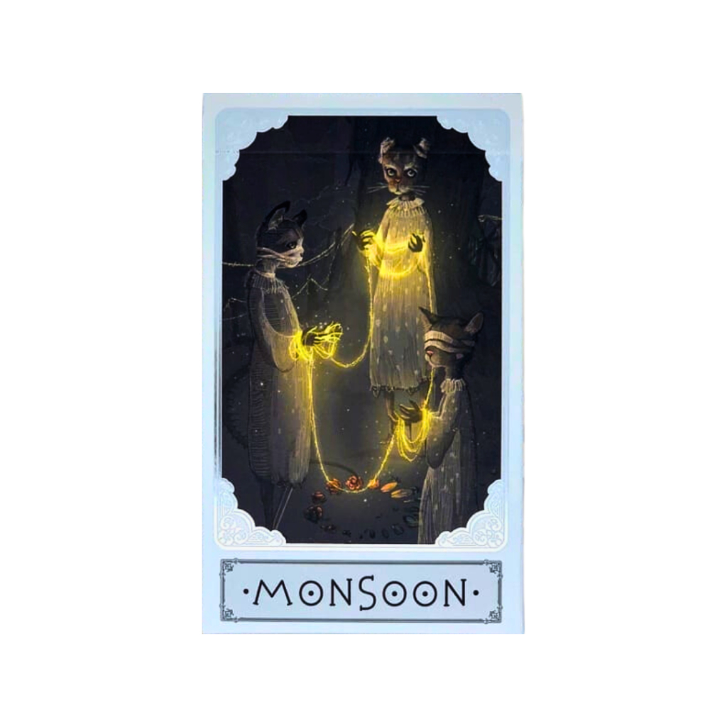 Monsoon Tarot Standard Edition พร้อมคู่มือ การ์ตูนญี่ปุ่น ไพ่ทาโรต์ ไพ่ทาโร่ ไพ่ทาโร่แท้ ไพ่ทาโร่น่า