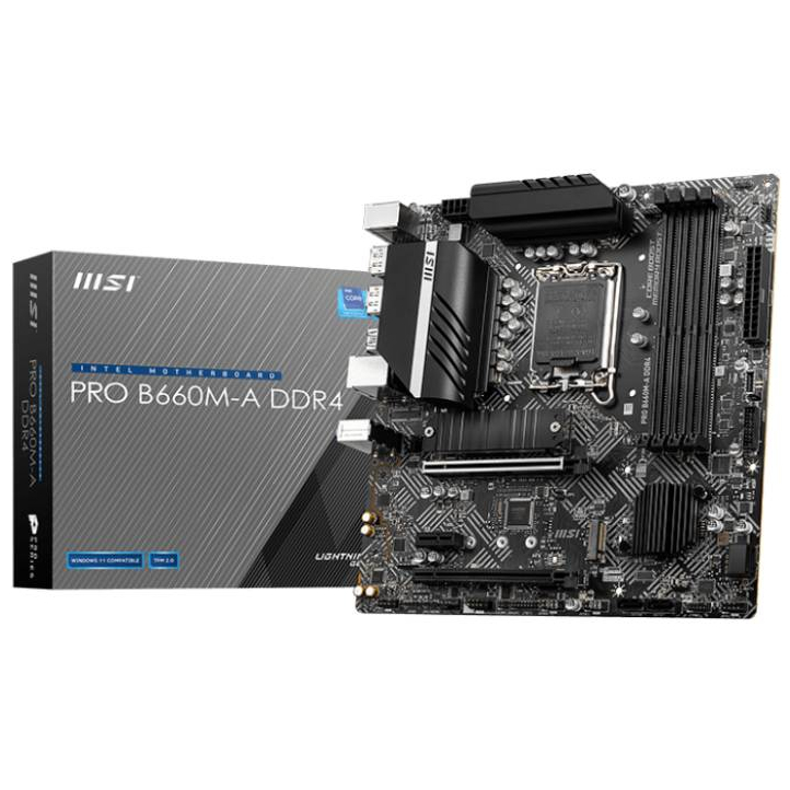 MSI PRO B660M-A DDR4 Mainboard