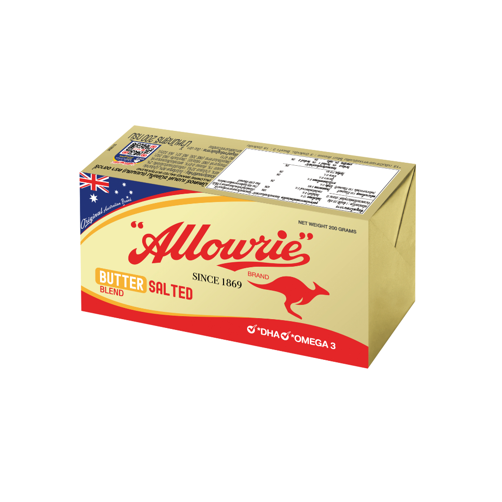 ALLOWRIE อลาวรี่บัตเตอร์เบลนด์เค็ม 200 กรัม
