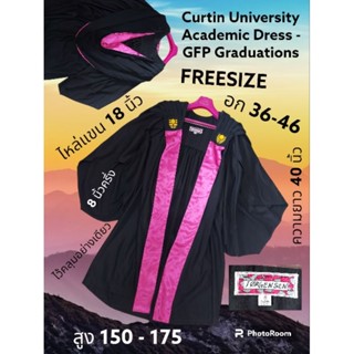 ชุดครุย Curtin University Academic Dress - GFP Graduations (มีอยู่ ไม่ต้องถาม สั่งได้เรยจ้า)