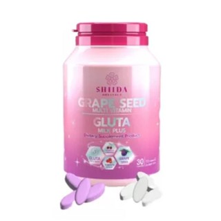 ชิดะกลูต้ามิลล์พลัส และเกรฟซีด SHIDA GLUTA MILK PLUS &amp; GRAPE SEED