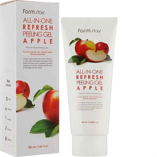 FARM STAY - All-in-one Refresh Peeling Gel (Apple) - 180ml