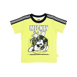 Mickey Mouse by เลซองฟอง 1M21E03 ( ) เสื้อยืดแขนสั้นเด็กชายลิขสิทธิ์ห้าง