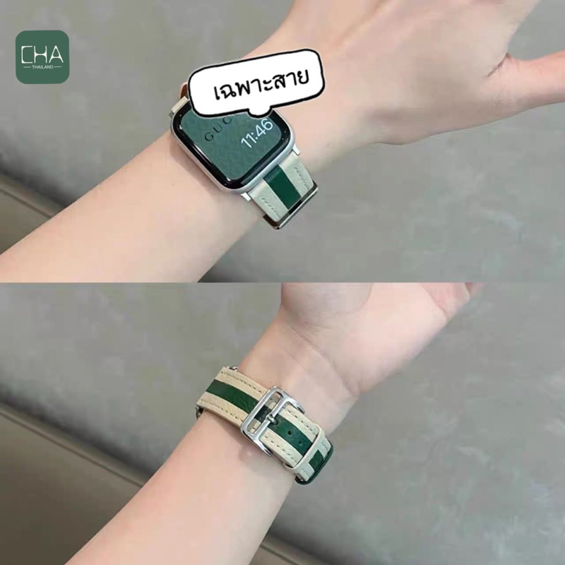 หนัง TOP สายนาฬิกา smart watch ใช้ได้กับ Watch11 10 9 8 7 6 5 4 3 2 1 สาย40/41/46/44/45/49mm สาย smart watch สายiWatch