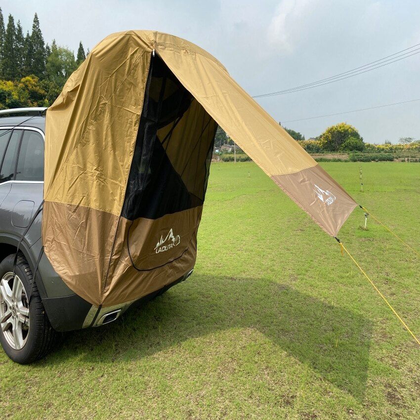 Universal Car Rear Tent สากลเต็นท์รองนอนรถกระบะอเนกประสงค์ขนาดมาตรฐาน,เต็นท์สำหรับนอนตั้งแคมป์ขับรถเองเดินทางตกปลาSUVรถต - รูปที่ 6