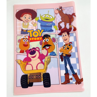 แฟ้มทอยสตอรี่ TOY STORY ขนาดกระดาษ A4 พร้อมส่งในไทย