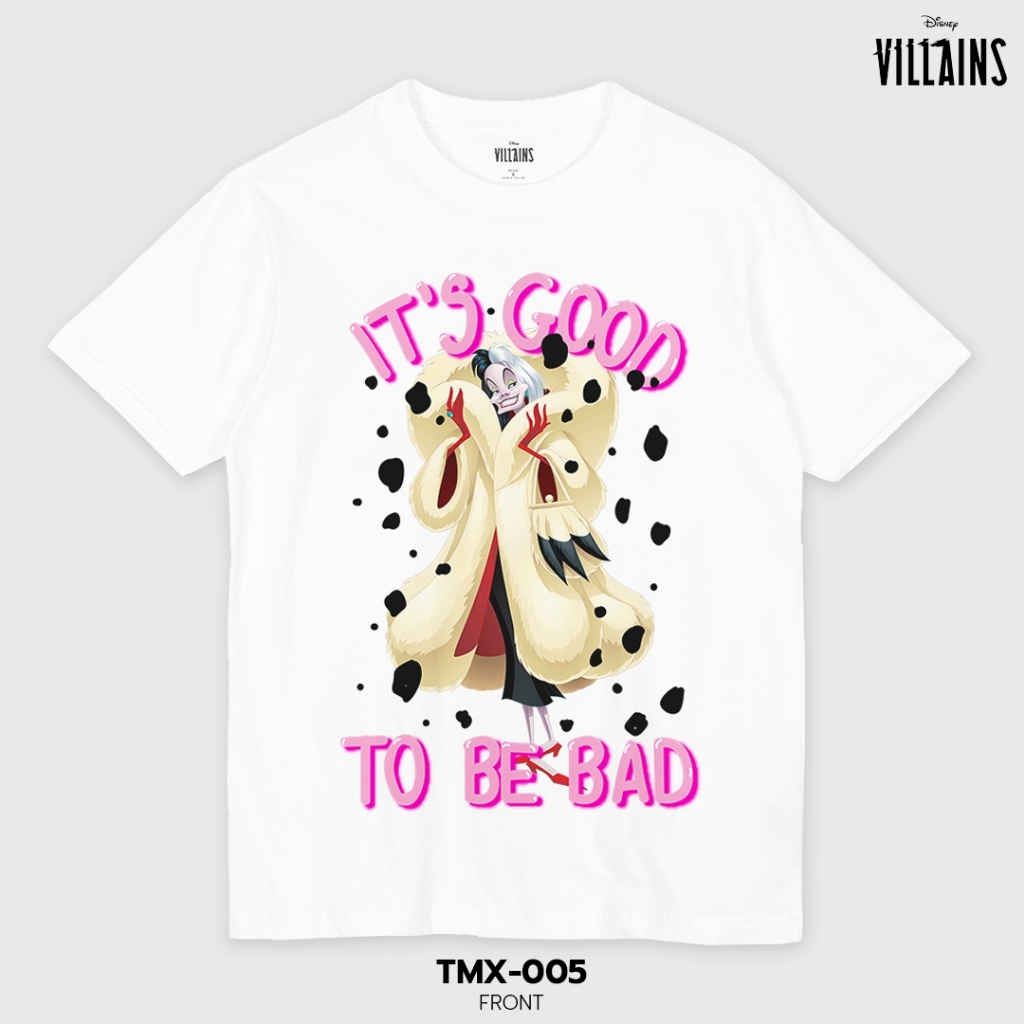 Power 7 Shop เสื้อยืดการ์ตูน "Villains" ลิขสิทธิ์แท้ DISNEY (TMX-005) — صورة 2