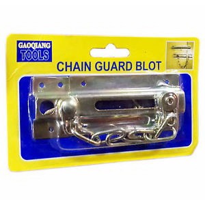 โซ่คล้องประตู Chain guard blot โซ่กลอนประตู  กลอนคล้องโซ่ กลอนโซ่คล้องประตู หน้าต่าง ( 1 ชิ้น )