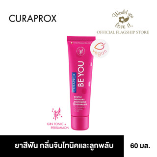 CURAPROX (คูราพรอกซ์)  Be You – Gin Tonic ยาสีฟันแบบวีแกน กลิ่นจิน โทนิคและลูกพลับ 60 ml.