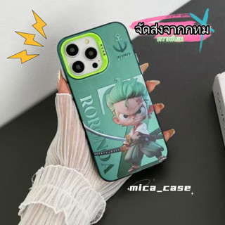 🐱‍🐉จัดส่งภายใน 24 ชม🌹 เคสไอโฟน 11 12 13 14 Pro Max วันพีชโซโลรุ่นมินิ ความนิยม การ์ตูน Case for iPhone ผลิตภัณฑ์ร้อน