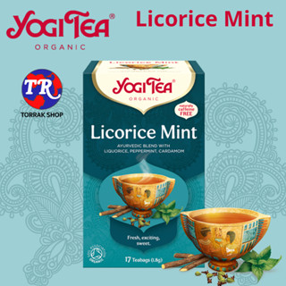 Yogi Tea Licorice Mint 17 teabag ชาสมุนไพร มินต์ ชะเอม 17 ซอง