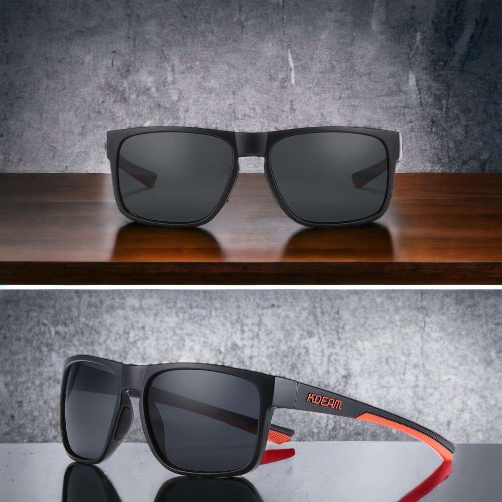 KDEAM แบรนด์แท้ 100% ร้านไทยส่งเร็ว แว่นตากันแดด เลนส์ Polarized แว่นกันแดดผู้ชาย (ผู้หญิงใส่ได้) รูปที่ 3