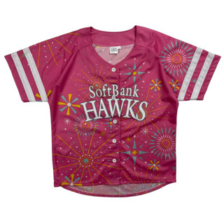 เสื้อเบสบอล SoftBankHAWKS ผญ Size M-L