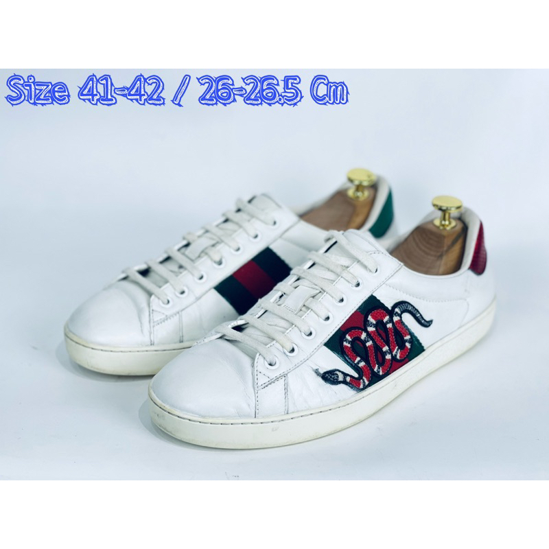 Gucci Ace Snake Sneakers