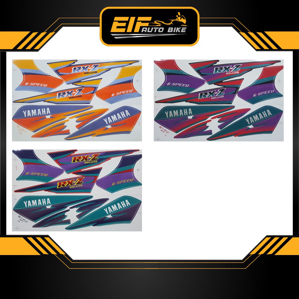 สติ๊กเกอร์ RXZ  ปี1995 สติ๊กเกอร์ Yamaha RXZ ปี95