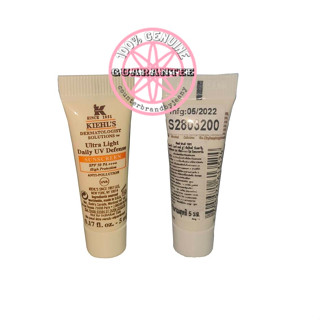 ขนาดทดลอง ป้ายไทย ของแท้ KIEHLS Ultra Light Daily UV Defense Sunscreen SPF50 PA++++