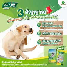 Dog n Joy อาหารเม็ดสุนัข สูตรเจ สำหรับสุนัขผิวแพ้ง่าย สำหรับสุนัขโตทุกสายพันธุ์ ขนาด 1.5 กิโลกรัม แพ้ไก่ทานได้