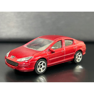 รถเหล็ก Majorette Red Peugeot 407