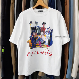 เสื้อยืดสตรีท Oversize ลายการ์ตูน Friend