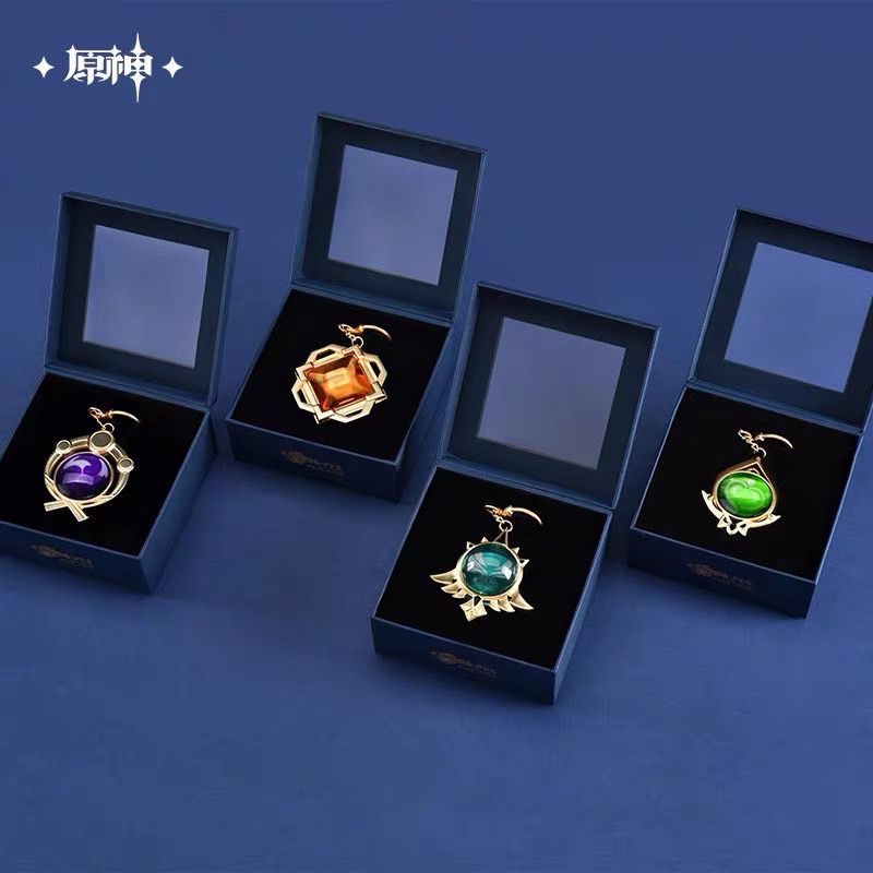 Genshin Impact พวงกุญแจวิชั่นเกนชิน สินค้าแท้จากออฟฟิเชียล