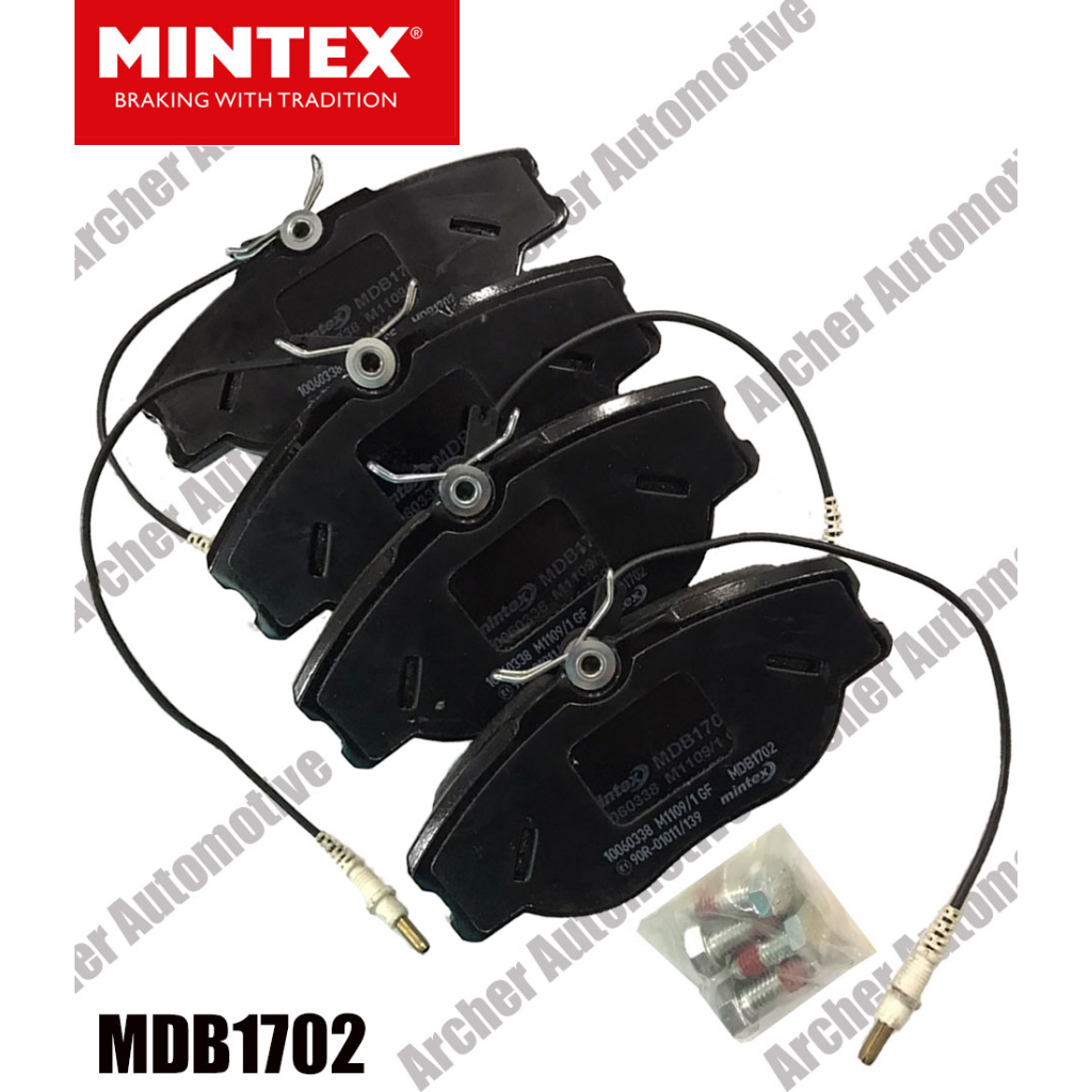 ผ้าเบรก หน้า (brake pad) CITROEN Evasion 2.0 ปี 1998