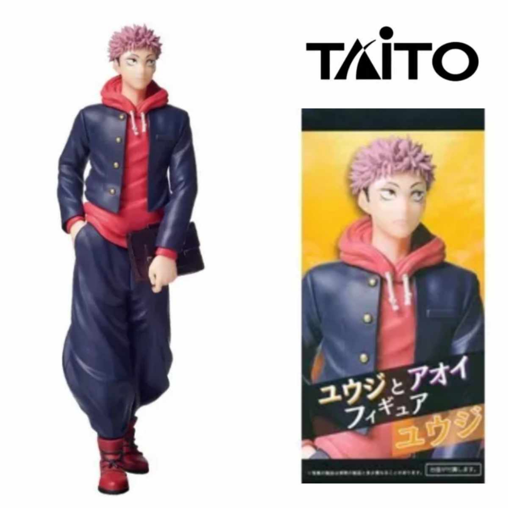 Taito Jujutsu Kaisen Yuji & Aoi Figure Yuji Itadori