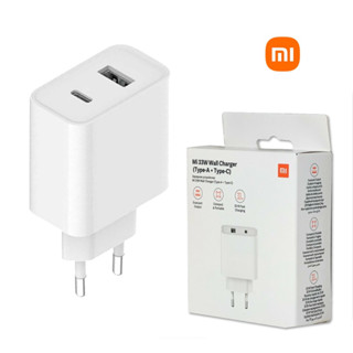 Xiaomi Mi 33W Wall Charger (Type-A+Type-C) EU อแดปเตอร์ชาร์จไวแบบ 33W (รับประกันศูนย์ไทย 6 เดือน)