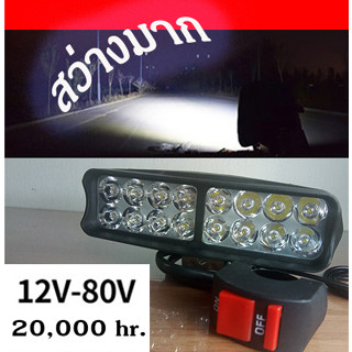 มาใหม่!!ไฟ ET - สปอตไลท์ 16 LED 1 ดวงใหญ่ อายุใช้งานมากกว่า 20,000 ชั่วโมง