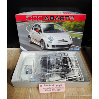 Fiat 500 Abarth สเกล 1/24  งาน Fujimi