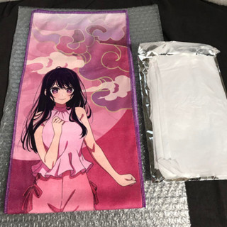 Oshinoko x Gokurakuyu Collaboration Muffler Towel Hoshino Ai Sauna ver