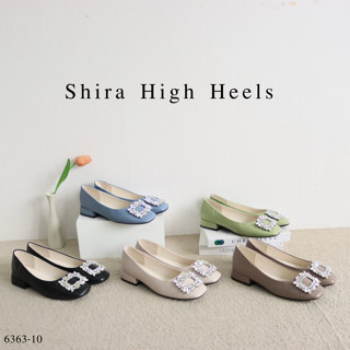 Mgaccess Shira High Heels Shoes 6363-10 รองเท้าคัทชู