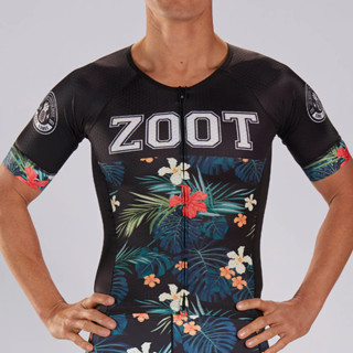 ZOOT Mens LTD Triathlon Short Sleeve Aero Jersey - 83 (19) ของแท้ 💯%