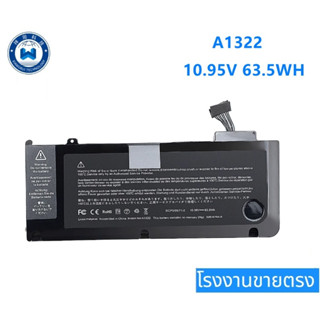 ❤Battery Book Pro 12" และ 13" รุ่น A1322 (Mid 2009 Mid 2010 Mid 2011 Mid 2012) 10.95V 63.5Wh