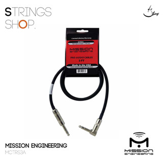 Mission Engineering 3ft TRS Cable, Right‐angle one end ( MCTRS3A )