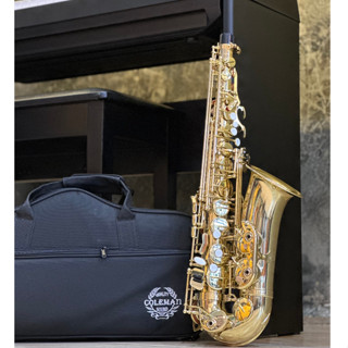 แซ็กโซโฟน Coleman Standard Alto Gold แซกโซโฟน ให้เสียงที่เต็มด้วยคุณภาพ ดีไซด์เรียบหรู อัลโต Saxophone