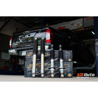 โช๊ค Overland Raccoon Jump Plus ระบบ Monotube หน้า-หลัง 4ต้น - Navara NP300