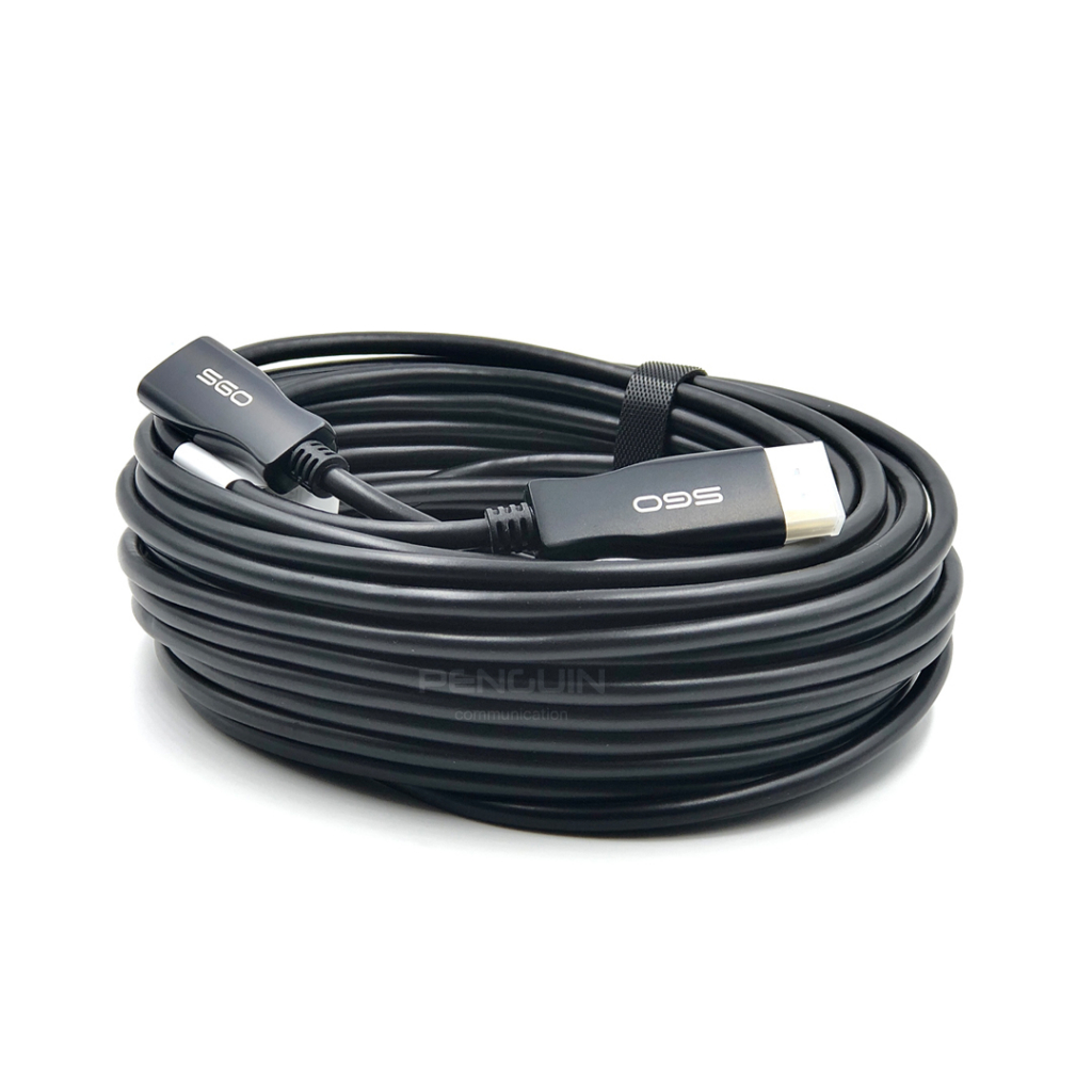 สาย HDMI ไฟเบอร์ออปติก 4K @60Hz (AOC) หลากหลายความยาว